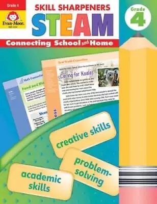 Skill Sharpeners: STEAM Grade 4 - Paperback - GOOD • $11.97