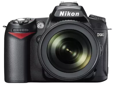 Nikon D D90 12.3MP Digital SLR Camera - Black (Kit W/ VR 18-105 Mm Lens) • $499.97