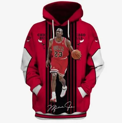 $39.99 • Buy New  Michael-Jordan  Men's 3D Printed Full Over Hoodie Lightweight Hoodie