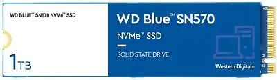 £44.40 • Buy WD Blue SN570 1TB PCIe Gen3 NVMe SSD 1TB Capacity PCIe Gen 3 8Gb/s Interface