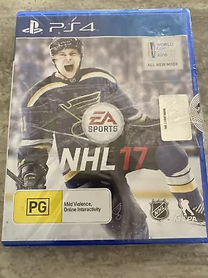 NHL 17 EA SPORTS Sony PS4 Game Playstation 4 Ice Hockey BRAND NEW FREE POST • $24.99