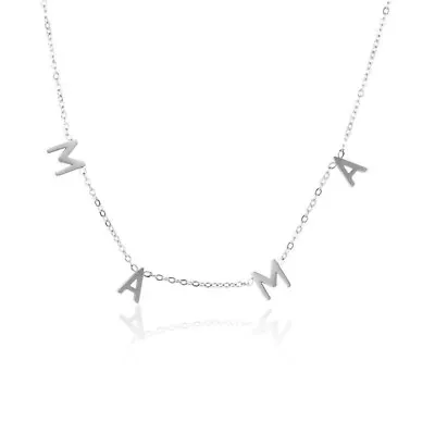 ZARD  Mama  Charm Necklace In Sterling Silver • $29.90