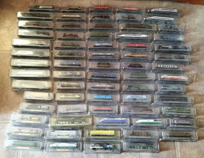 £200 • Buy A Large Amount 69 In Total Del Prado Locomotives Of The World Still Sealed Train