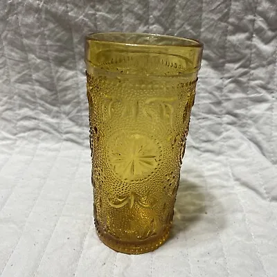 $4 • Buy 8 Oz Tumbler American Concord Amber By BROCKWAY GLASS CO.