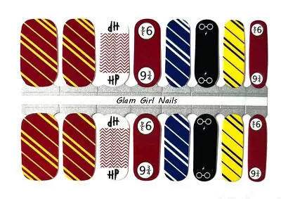 Harry Potter Nail Polish Strips / Nail Wraps / Nail Stickers • $4.99