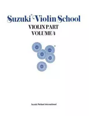 Suzuki Violin School Volume 4: Violin Part (Suzuki Violin School Violi - GOOD • $8.53