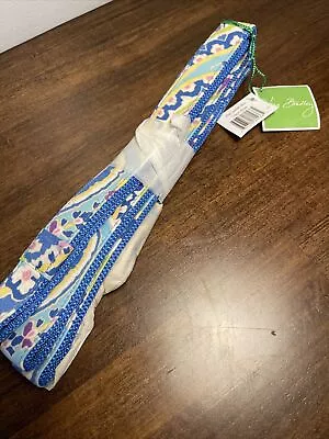 NEW NWT Vera Bradley Retired Capri Blue Medium Large M-L Pet Leash • $24.95