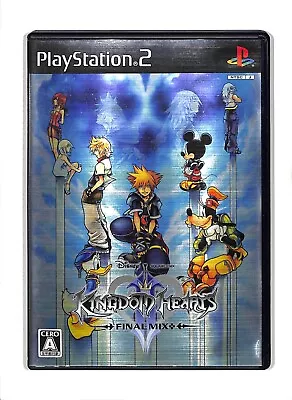 Kingdom Hearts II Final Mix + PS2 SLPM-66675 Japanese REGION LOCKED • $9.99