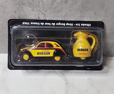 £19.99 • Buy Citroen 2CV SYRUP BERGER TOUR DE France 1960 EDITION ATLAS 1/43