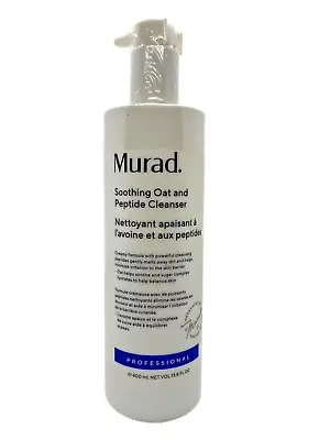 Murad Soothing Oat & Peptide Cleanser 400ml / 13.5 Fl Oz JUMBO Size NEW & SEALED • $43.60