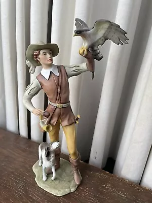 Kaiser  Falcon Hunter Figurine Porcelain Germany 421 • $85