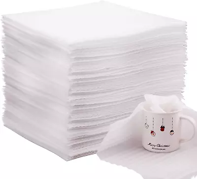 100-Count Cushion Foam Sheets 12 X 12 Inch Foam Wrap Sheets Packing Cushioning S • $30.73