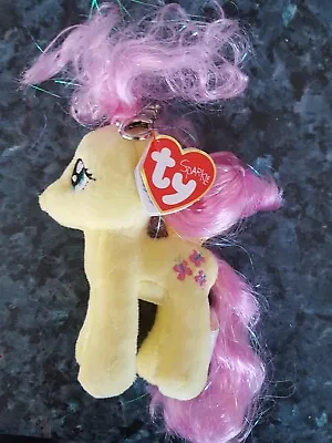 My Little Pony Ty Sparkle Beanie Baby Key Chain Ring Xmas Stocking Filler • £6.85