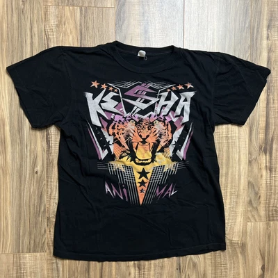 £18.49 • Buy Kesha Animal Tour T Shirt Concert 2010 Debut Party Womens Medium 