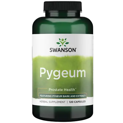 Swanson Pygeum Bark And Extract Capsules 500 Mg 120 Count • $15.51