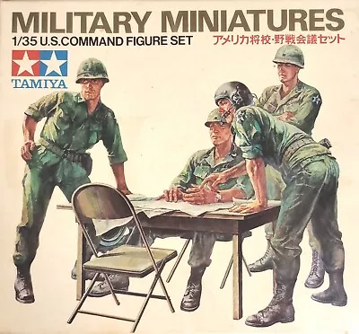 Tamiya 1/35 Military Miniatures. U.S. Command Figure Set (#79) • $14.99