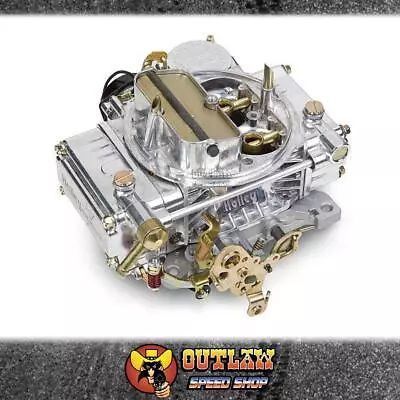 Holley Carb 750 Cfm 4 Barrel Square Bore Vacuum Secondary Shiny - Ho0-80459sa • $971.15