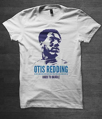 Otis Reading T Shirt Soul Music Stax Motown Marvin Gaye Stevie Wonder • £15