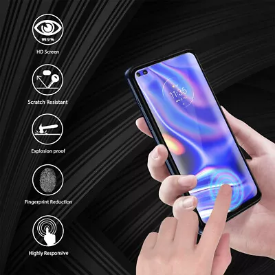 Tempered Glass Screen Protector For Motorola Moto G50 G10 Power E7 G20 G60 G 5G • $2.97