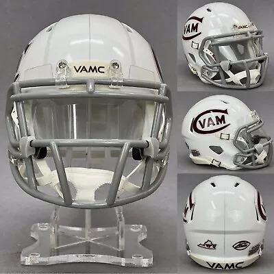 Virginia Tech Hokies 1895 VAMC Throwback Riddell Speed Football Mini Helmet • $74.99