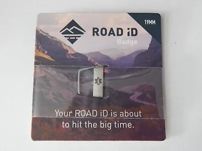 Road Id Medical Alert Emergency Logo Badge 19mm For Watch Band Nwt • $10