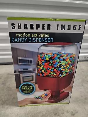 Sharper Image Motion Activated Candy & Peanuts Dispenser Built In Sensor-Red • $22.99