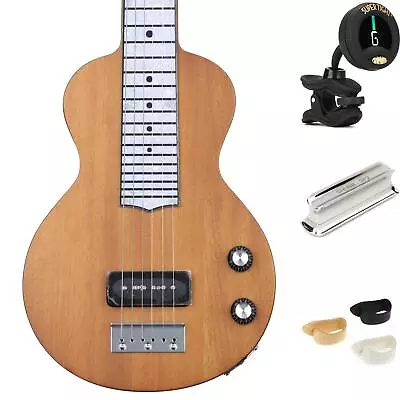 Recording King RG-31-NA Lap Steel With P-90 Pickup Essentials Bundle - Natural • $289