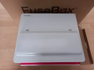 Fusebox F2011M 11 Way Metal Consumer Unit With 100A Main Switch  18th Edition • £39.99