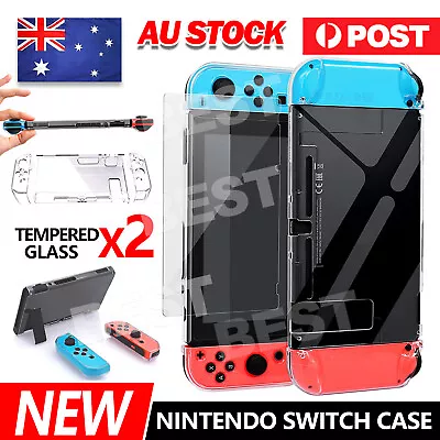 For Nintendo Switch Protective Case Clear Slim Soft Duty Shockproof Cover New • $6.95