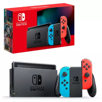 $250 • Buy Nintendo Switch Portable Gaming Console - Neon Blue/Neon Red