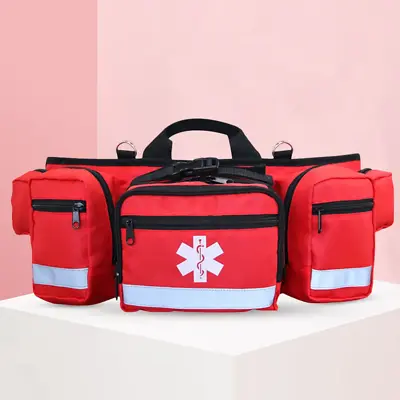 Emergency Package Climbing Camping Medical First Aid Kit Portable Storage Bag • $24.81