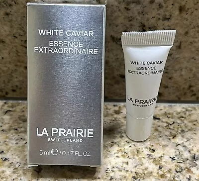 La Prairie White Caviar Essence Extraordinare Deluxe Sample 5ml NIB • $25