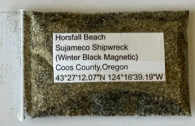 Oregon Horsefall Beach Magnetic Sand Sample • $1.95