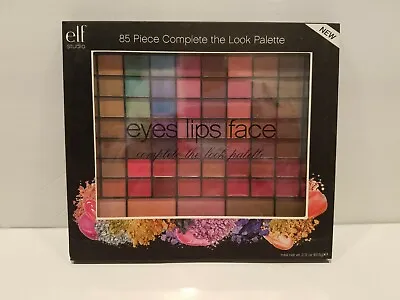 $21.99 • Buy E.L.F.- 85 Piece  Complete The Look Eyeshadow Palette  Eyes, Lips Face ~ NIB 