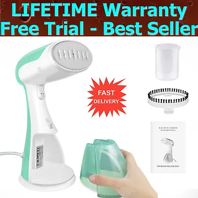 2500W Handheld Clothes Steamer Garment Portable Fabric Steam Heat Travel Iron UK • £25.30