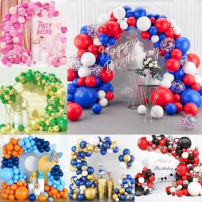 Balloon Arch Kit +Balloons Garland Birthday Wedding Party Baby Shower Decor UK 7 • £5.85