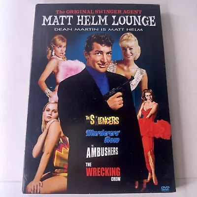 Matt Helm Lounge: The Silencers / Murderers' Row / The Ambushers / The Wr - GOOD • $24.89
