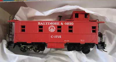 HO Gauge Baltimore & Ohio Caboose #C1715 By Athearn (HD) • $11.95