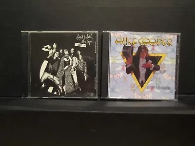 Alice Cooper 2 CD Lot Welcome To My Nightmare + Love It To Death • $6.99