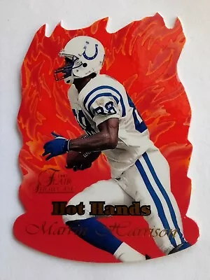 1997 Flair Showcase Marvin Harrison Hot Hands Die-Cut #6 Colts • $19.99