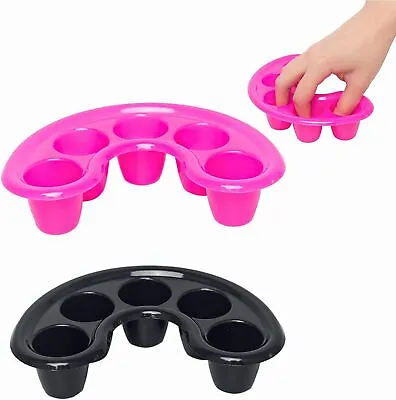 2 Pcs Nail Soaking Hand Bowl Manicure Soak Off Finger Separate Gel...  • £7.49