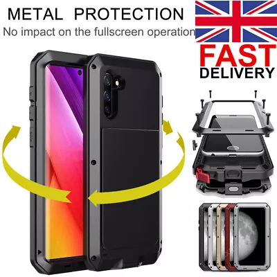 Metal Heavy Duty Rugged Builder Shockproof Military Case Cover For Mobile Phone  • £10.99