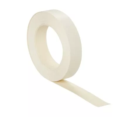 Melamine Self Adhesive Edging Tape Roll For Kitchen Or Bathroom Cabinets - White • £8.99