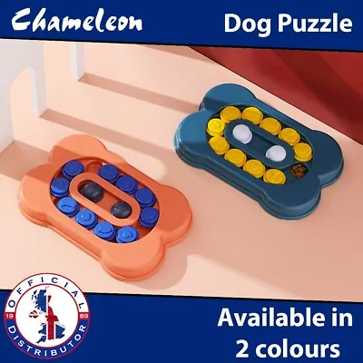 Dog Puzzle Toy Interactive Pet Puppy Treat Food Dispenser Game Dogs Cats Pets • £10.65