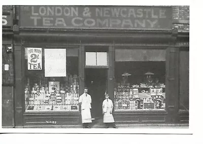 Repro - Vintage View Of London & Newcastle Tea Company. • £1