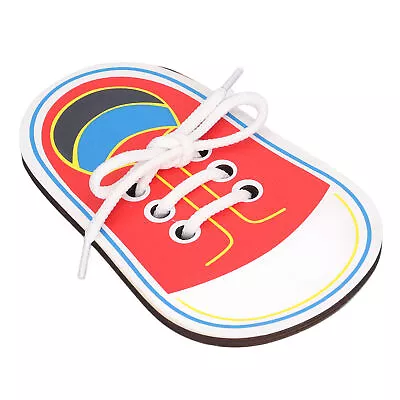 (Lacing And Stringing Toy) Learn To Tie Shoelaces Toy Early Development • £4.52