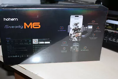 Hohem ISteady M6 3-Axis Smartphone Vlog Gimbal Stabilizer Anti-Shake H9H9 • $144.46