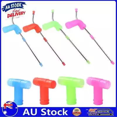 AU Beer Snorkel Funnel Drink Bong Bucks Hens Straw For Party Bar Brewing Equipme • $8.49