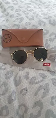 Ray Ban Round Aviator Sunglasses • $130