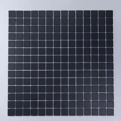 Square Mesh-backed Ceramic Tiles 20x20mm (196 Tiles Per Sheet)  | London Mosaic • £9.90